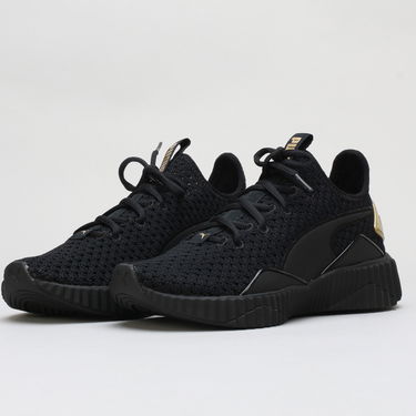 Tenisky a topánky Puma Defy Varsity Wn's black - metallic gold Čierna | 191148 01, 0
