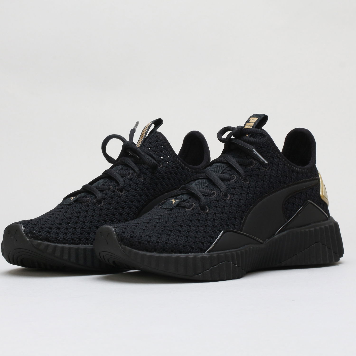Tenisky a topánky Puma Defy Varsity Wn's black - metallic gold Čierna | 191148 01, 0