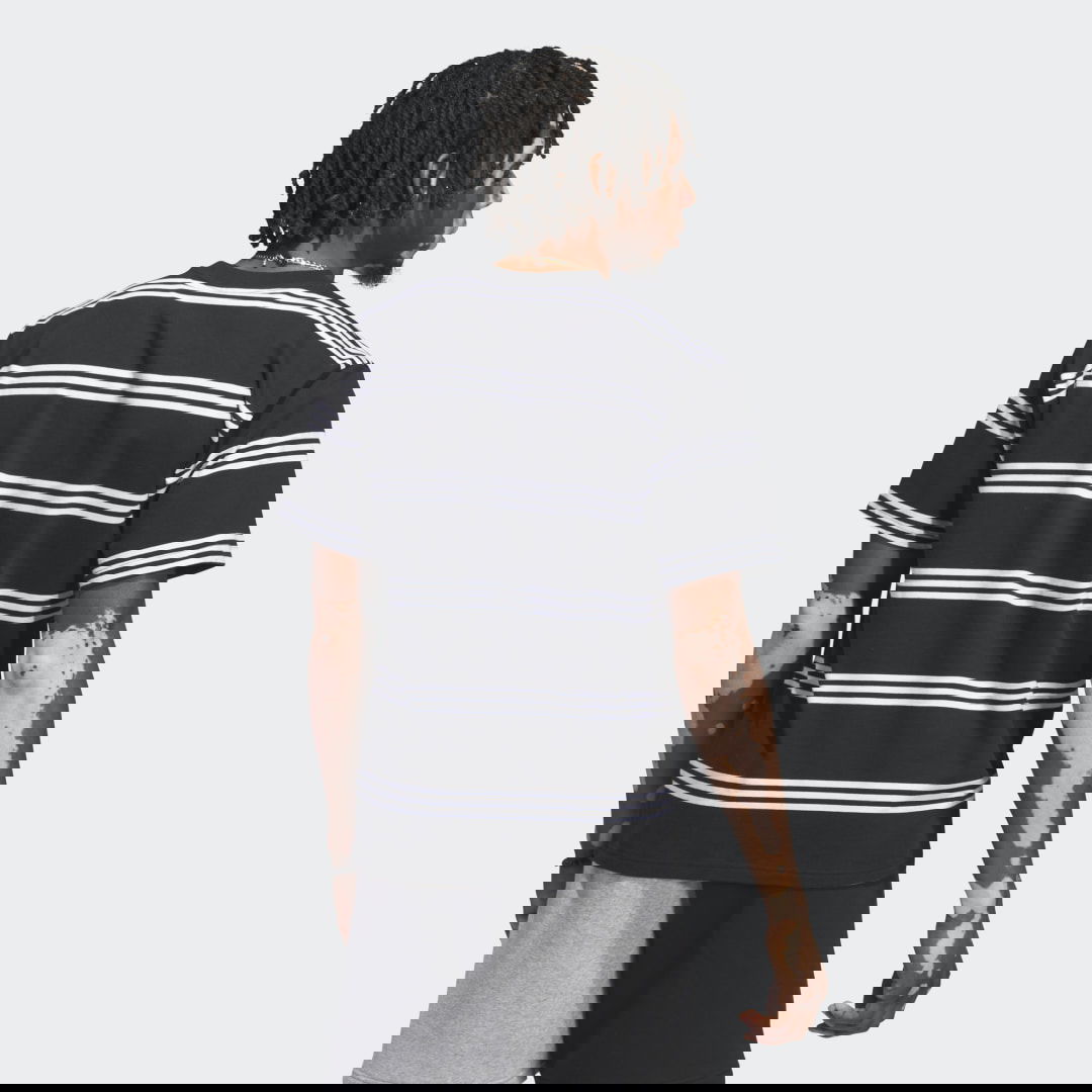 Tričko adidas Performance Engineered 3-Stripes T-Shirt Čierna | IL4703, 1