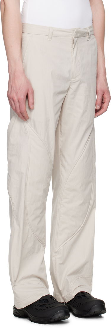 Nohavice HELIOT EMIL Heliot Emil Concordance Puffed Cargo Pants Béžová | SS25_M_10_108_ST18_CO, 1