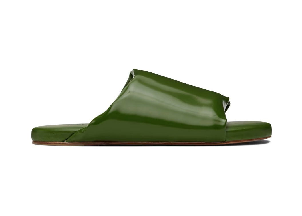 Tenisky a topánky Bottega Veneta Cushion Slides Jalapeno W Zelené | 729892 V2LR0 3653, 0