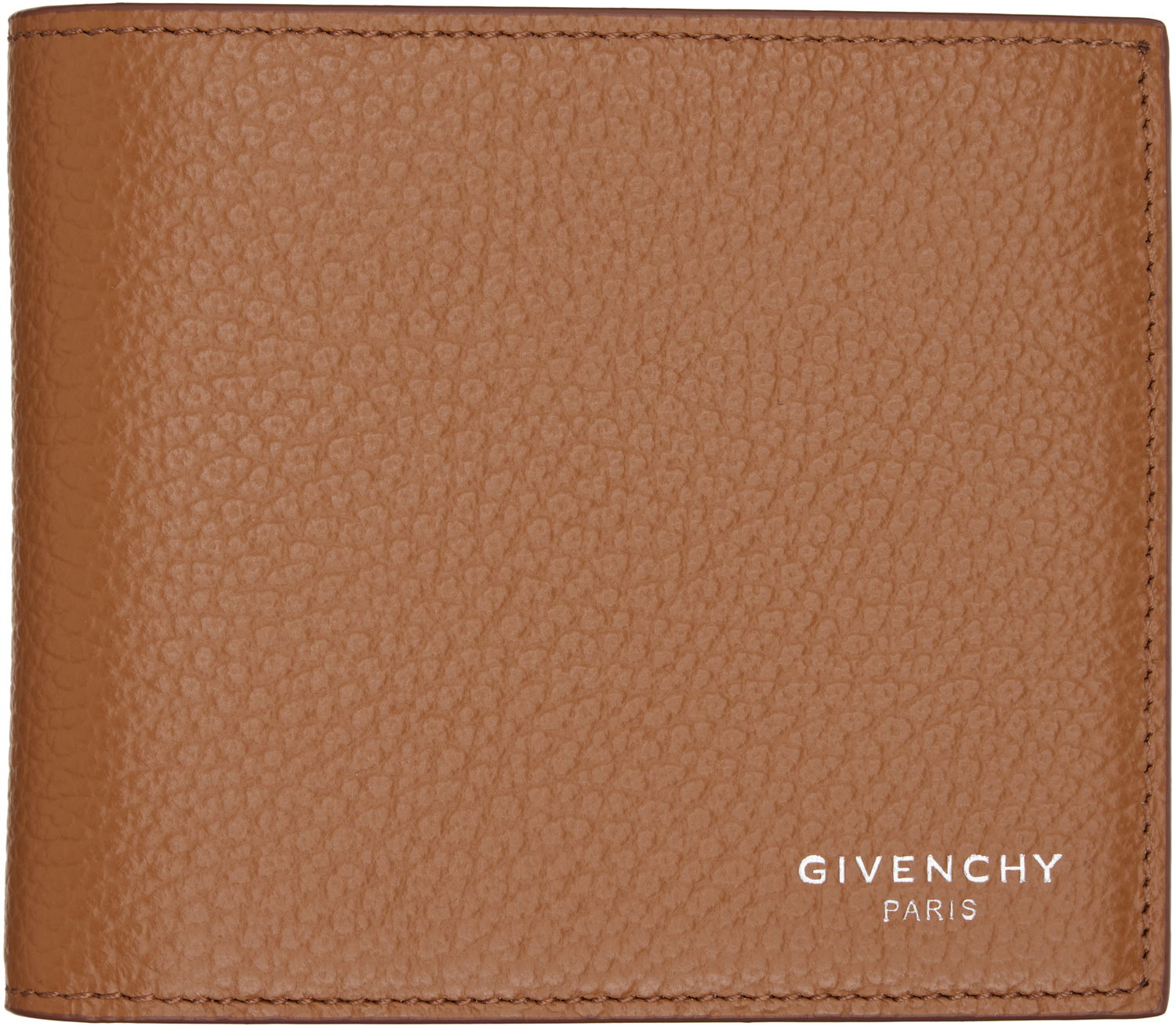Peňaženka Givenchy Givenchy Grained Leather Wallet Hnedá | BK60FRK21M231, 0