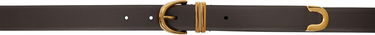 Opasok Khaite Khaite Bambi Leather Belt Hnedá | 10010-908, 0