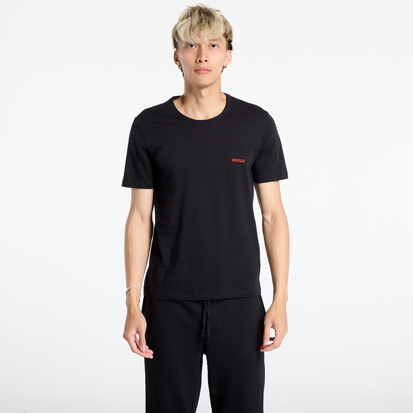 Tričko BOSS Hugo Boss RN 3-Pack T-Shirt Čierna | 50532811-990