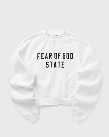Mikina Fear of God Fear of God Fleece Raglan Crewneck Sweatshirt Biela | 192SP257834FW-120, 1