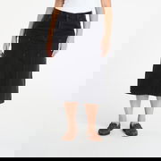 Double Knee Stone Washed Skirt