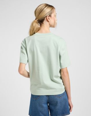 Tričko Lee Lee Pocket Tee Zelené | 112363833, 0