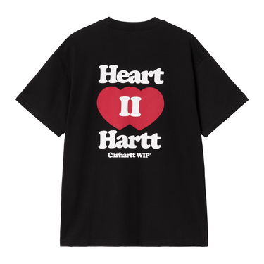 Tričko Carhartt WIP Short Sleeve Heart II Hartt T-Shirt Čierna | I035203_24, 1