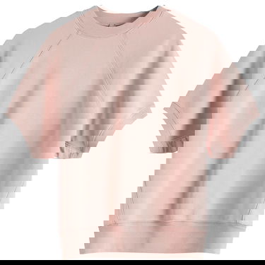 Sveter SKIMS SKIMS Raglan Short Sleeve Sweatshirt, Size Large Ružová | SS-STT-7770W-FAWN, 1