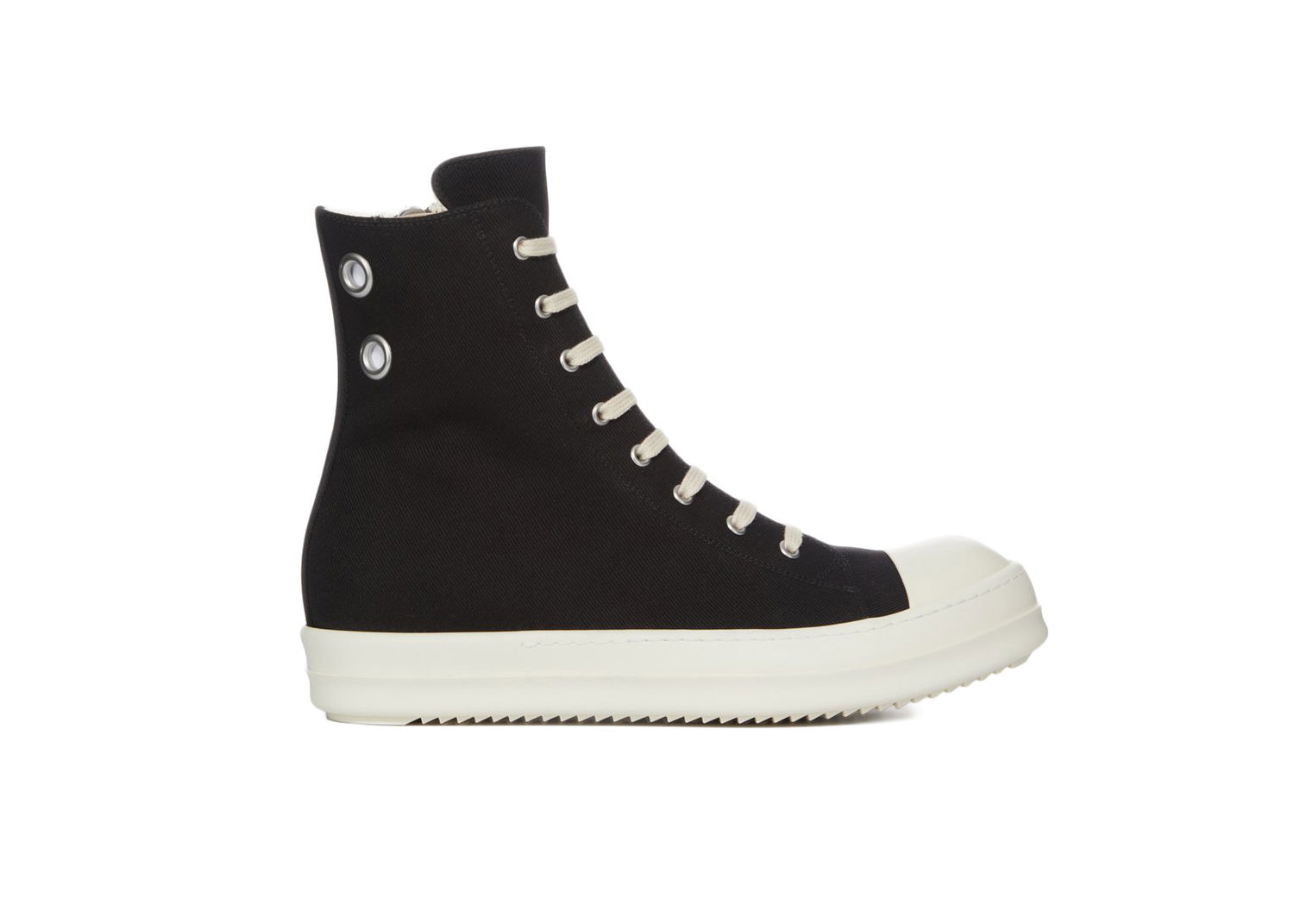 Tenisky a topánky Rick Owens DRKSHDW Sneaks High Black/Milk (W) Čierna | DS01C6800DQES1-911, 0