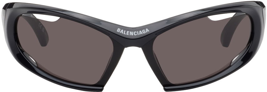 Slnečné okuliare Balenciaga Dynamo Rectangle Sunglasses Čierna | BB0318S-001, 0