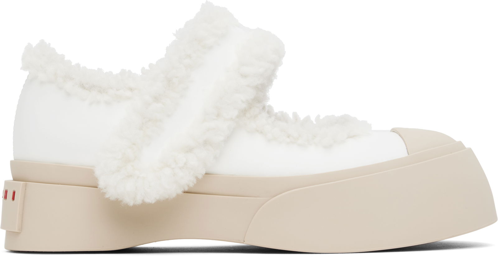 Mary Jane Pablo Shearling Ballerina Flats