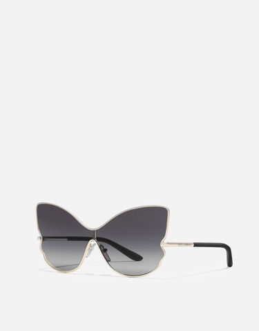 Slnečné okuliare Dolce & Gabbana Dolce & Gabbana Butterfly Sunglasses Metalická | VG200IVM28G9V000, 1