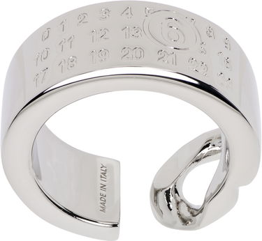 Prsteň Maison Margiela Minimal Numeric Cuff Ring Metalická | SM6UQ0103 P8371, 0