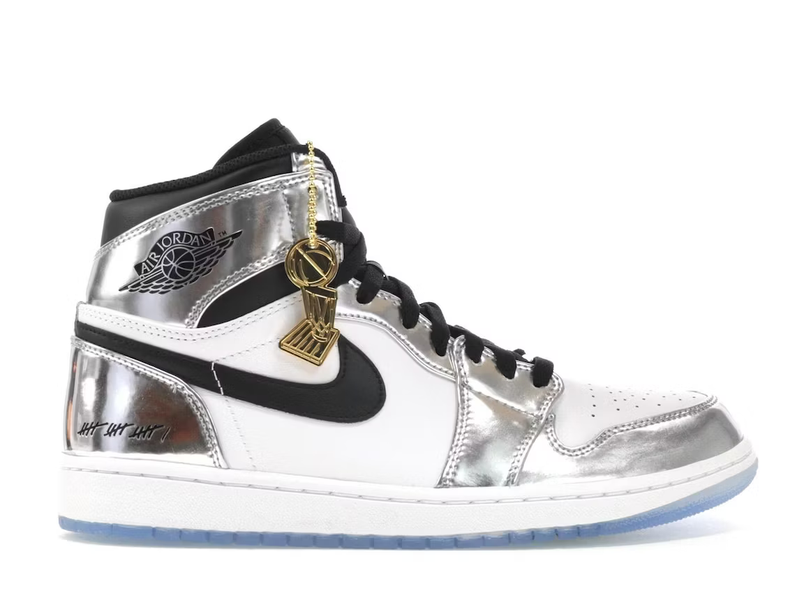 Tenisky a topánky Jordan Jordan 1 Retro High Think 16 Metalická | AQ7476-016, 0