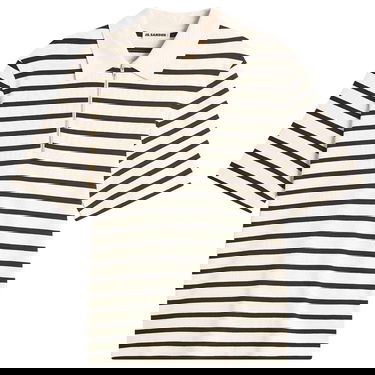Polo tričko Jil Sander Stripe Short Sleeve Polo Béžová | J47GL0104-J46497-080, 0