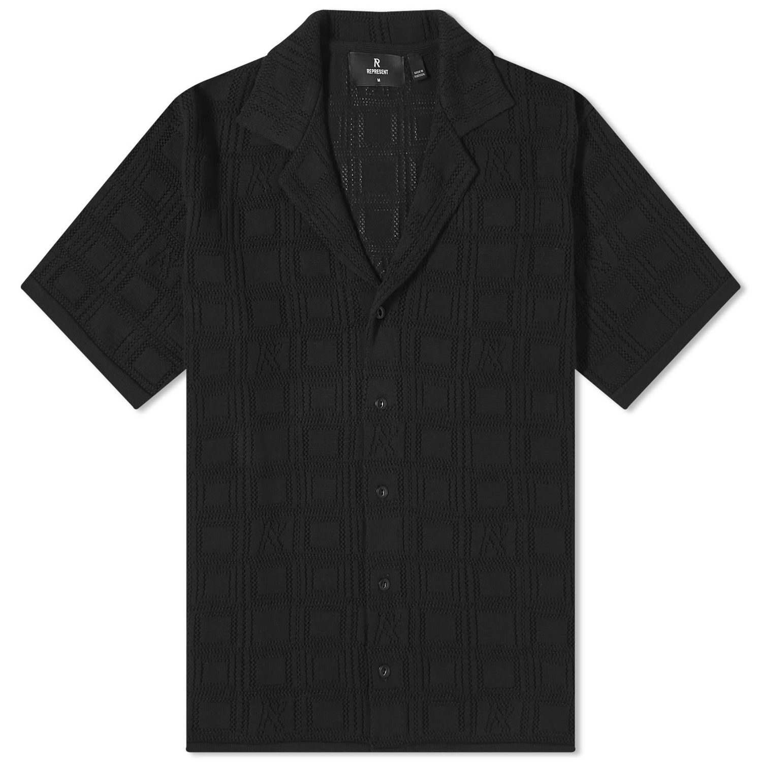 Košeľa Represent Clo Lace Knitted Vacation Čierna | MLM304-01, 0