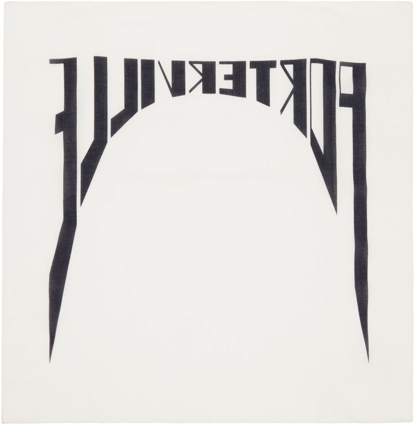 Šál Rick Owens Porterville Cotton Bandana Béžová | DA02D2471 SCAEP4, 1