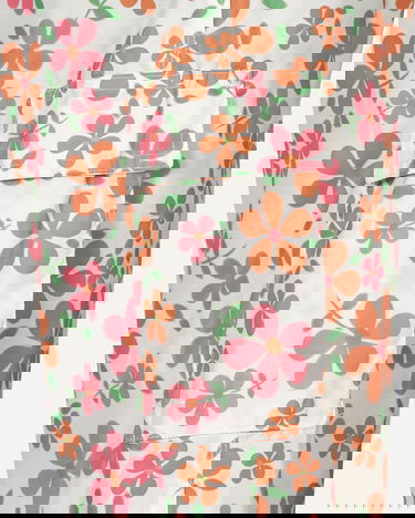 Šortky ERL Floral Print Swim Shorts Biela | ERL04UW12 1, 5