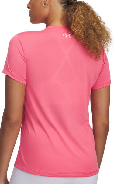 Tričko Under Armour Under Armour Tech Short Sleeve V-Neck T-Shirt Ružová | 1384229-672, 2