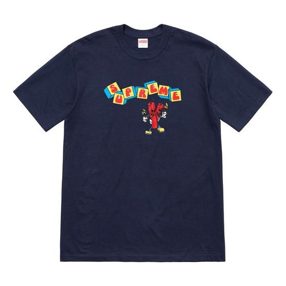 Tričko Supreme Supreme Dynamite Short Sleeve T-Shirt Modrá | SUP-SS19-10471