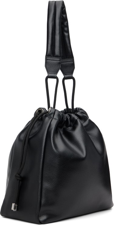 Kabelka Vivienne Westwood Vivienne Westwood Hilary Drawstring Grained Leather Bucket Bag Čierna | 4302002RU-S000D-, 2
