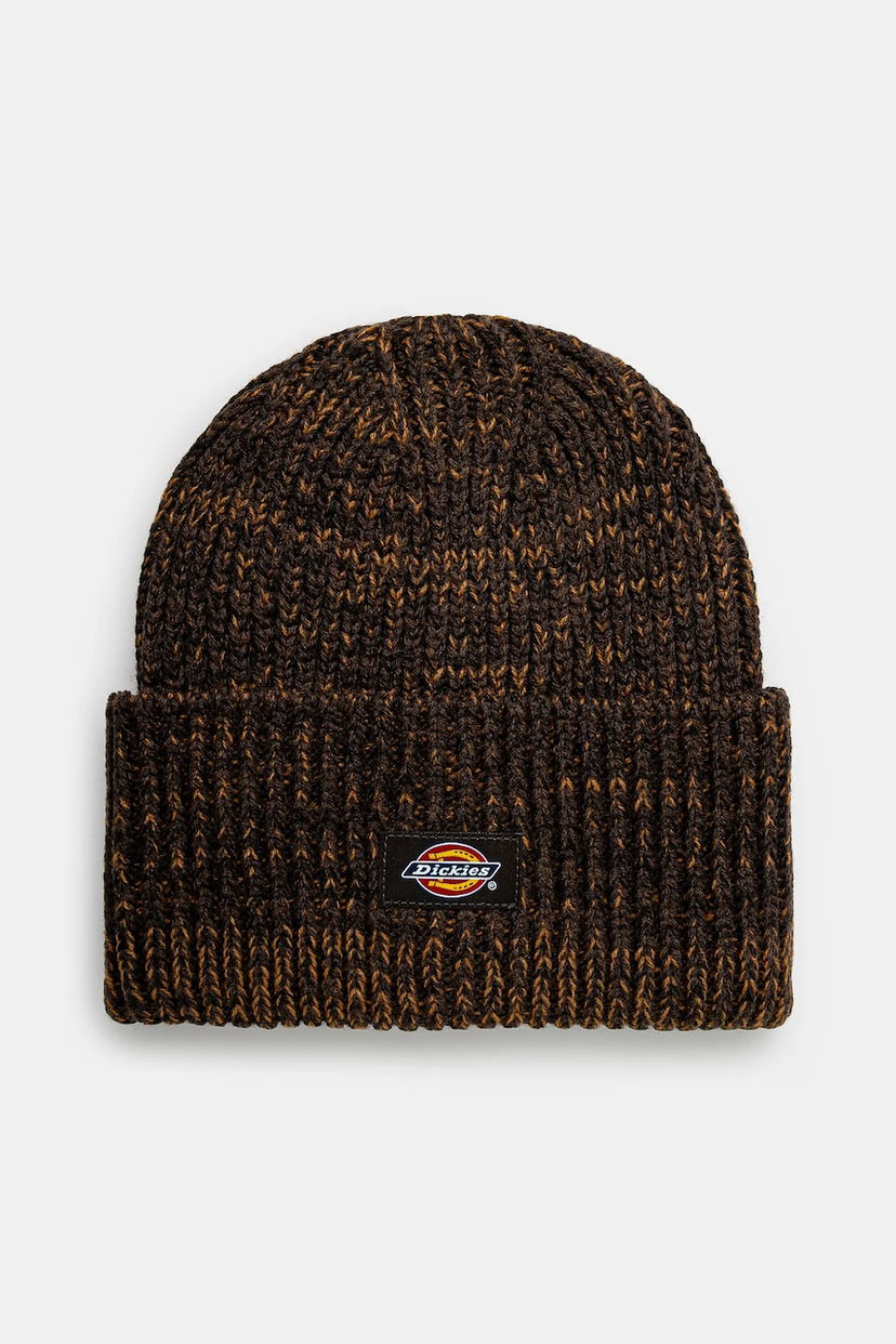 Kulicha Dickies Lewistown Ribbed Speckled Knit Beanie Hnedá | DK0A4Z3J