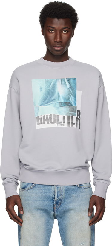 Mikina Jean Paul Gaultier Jean Paul Gaultier Printed Sweatshirt Šedá | 25/03-W-TO295-J003-135557, 0