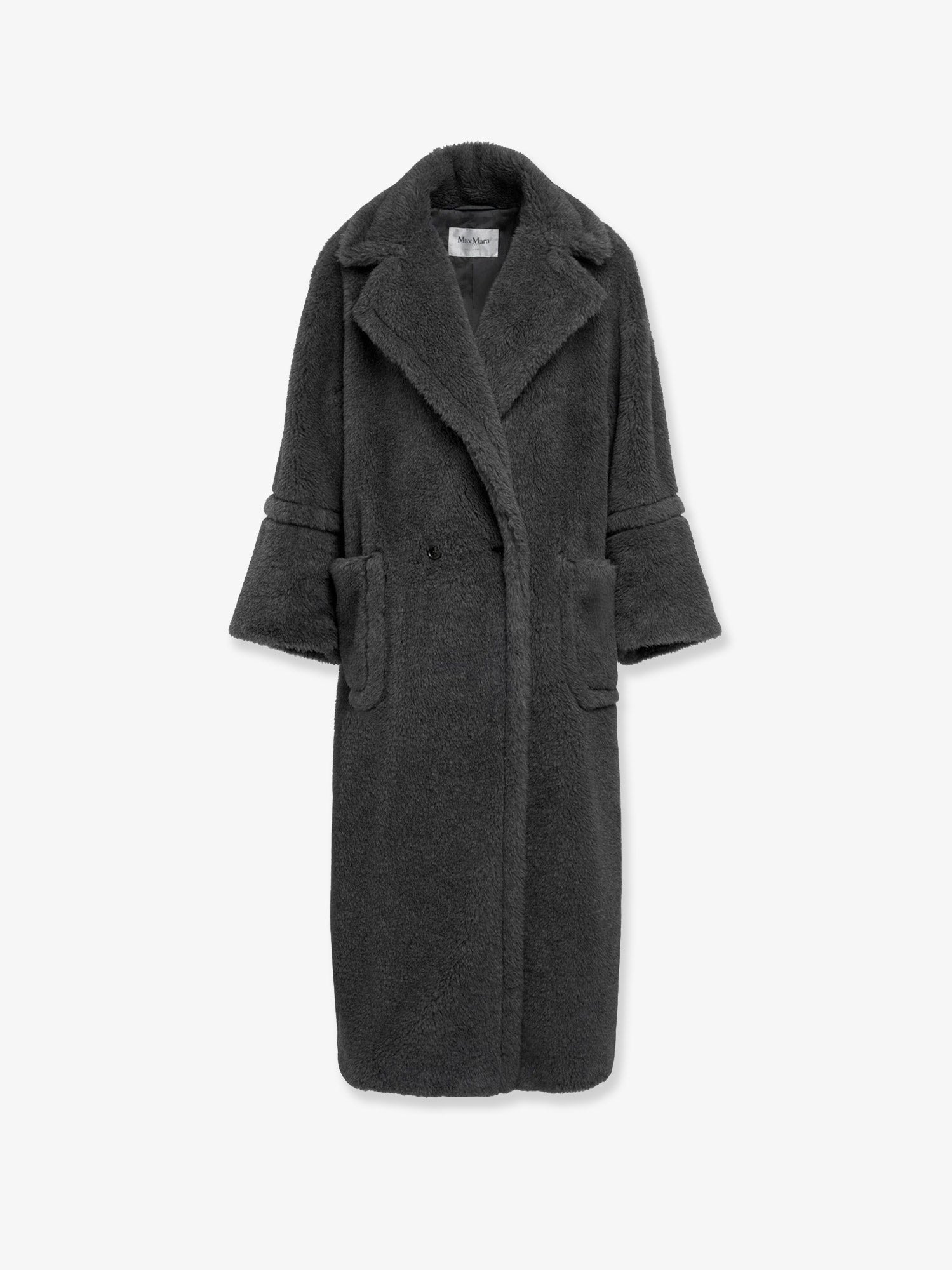 Kabáty Max Mara Double-Breasted Teddy Coat Zelené | 2421016313600001, 0