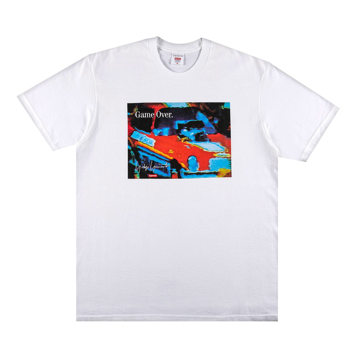 Tričko Supreme Yohji Yamamoto x Game Over Tee Biela | FW20T1 WHITE, 1