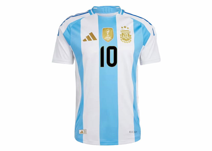 Dres adidas Performance Argentina 2024 Messi Home Authentic Jersey White/Blue Burst Modrá | JN1505