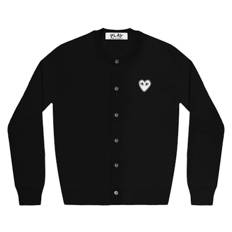 Sveter Comme des Garçons Play Heart Knit Cardigan Čierna | AZ-N061-051-1, 0