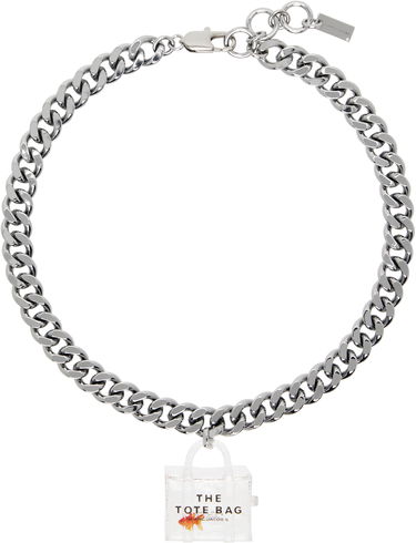 Náhrdelník Marc Jacobs Marc Jacobs The Tote Bag Goldfish Chain Necklace Metalická | 2P4JNC001J24, 0