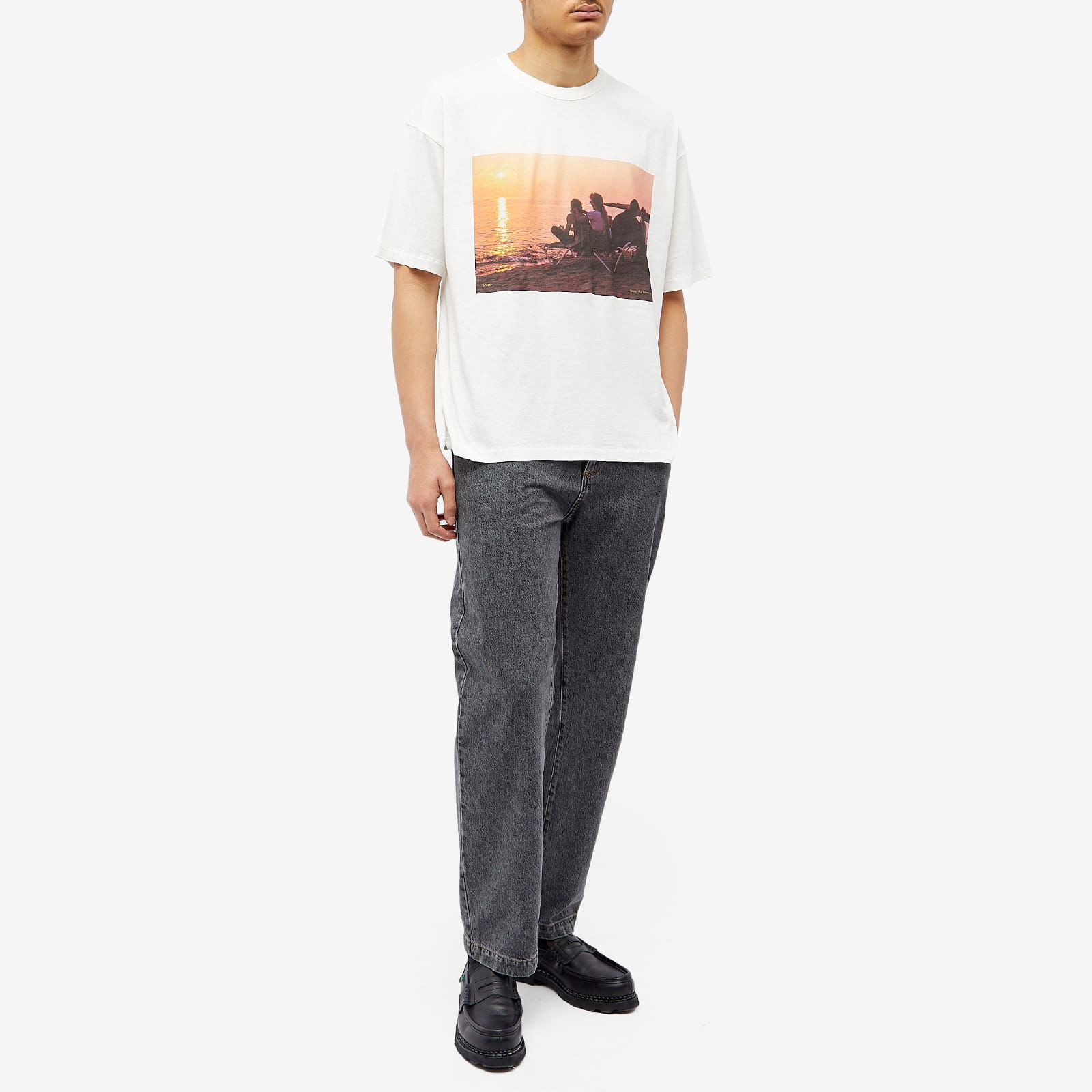 YMC Ibiza '89 Sunset Graphic Tee