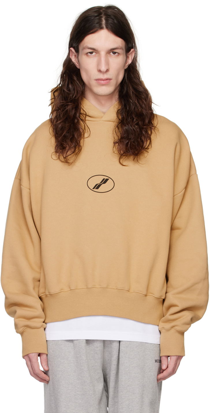 Mikina We11done Center Basic Hoodie Béžová | WD-TH3-22-850-U-BG, 0