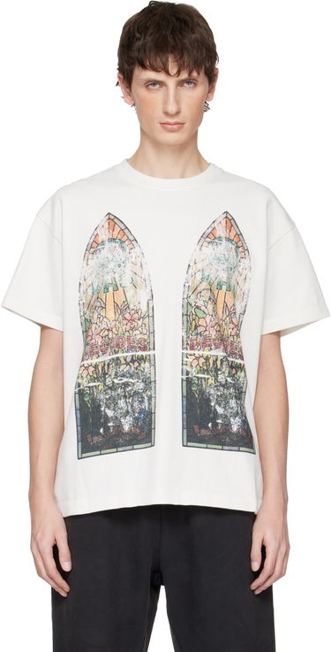 Tričko Who Decides War Who Decides War Faded Jersey T-Shirt Biela | 1110210001FW25, 0