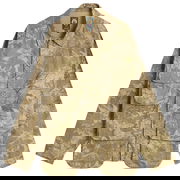 Brain Dead Twill Military Shirt Jacket, Size Large