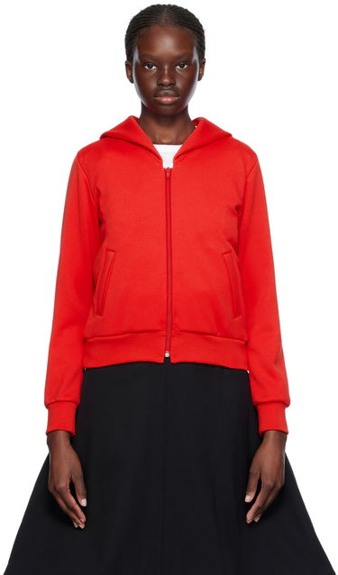 Mikina Comme des Garçons Comme des Garçons Girl Zip-Up Hoodie Červená | NM-T005-051, 0