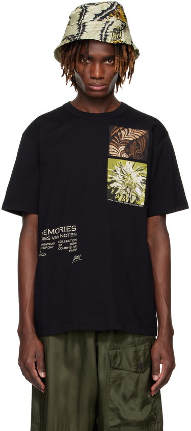 Tričko Dries Van Noten Dries Van Noten Show Graphic Print T-Shirt Čierna | 251-021109-1600, 0
