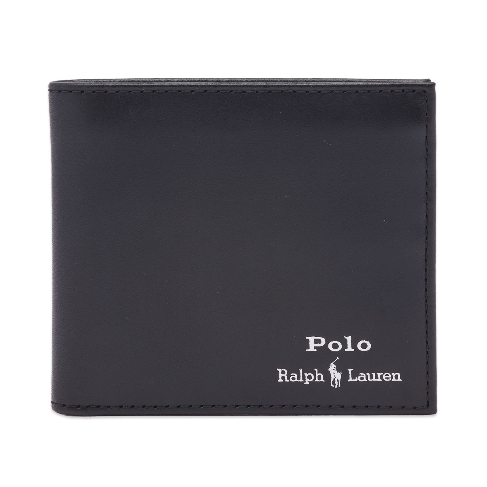 Embossed Billfold Wallet Black