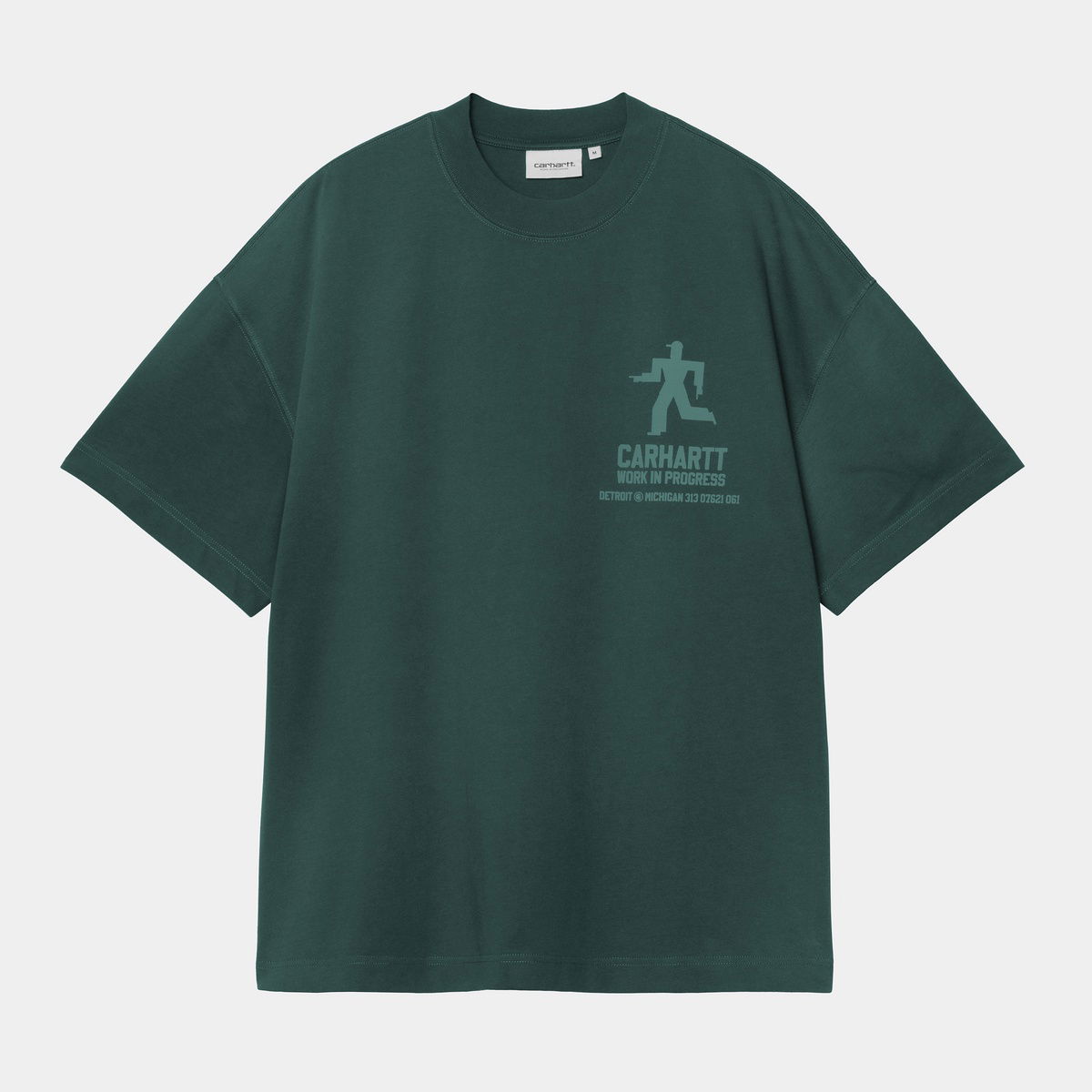 Tričko Carhartt WIP Carhartt WIP Distance Short Sleeve T-Shirt Zelené | I035449_9, 1