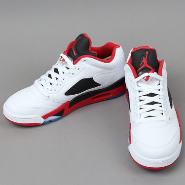 Tenisky a topánky Jordan Air Jordan 5 Low ''Fire Red'' 2016 Biela | 819171-101, 2