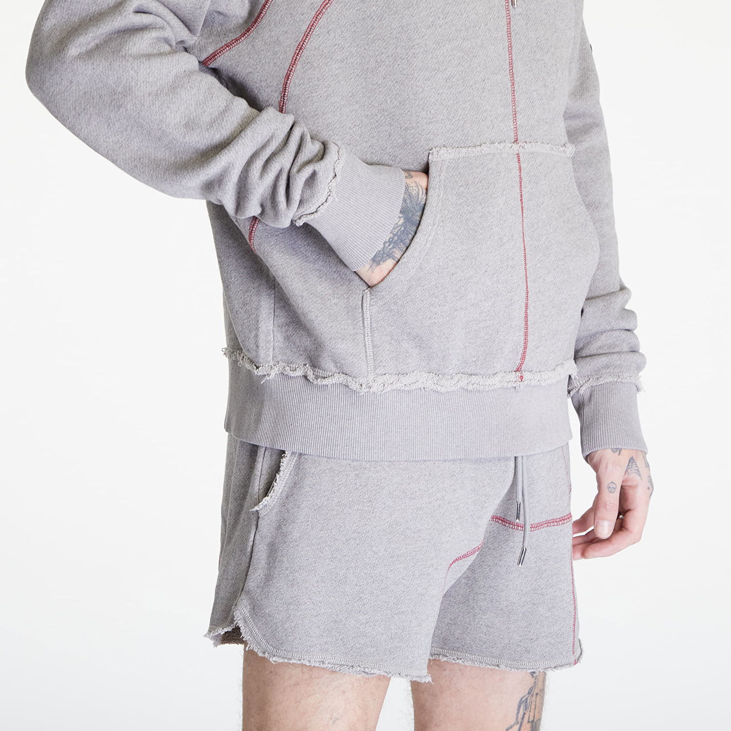 Mikina A-COLD-WALL* Intersect Hoodie Šedá | ACWMW179 Cement, 1