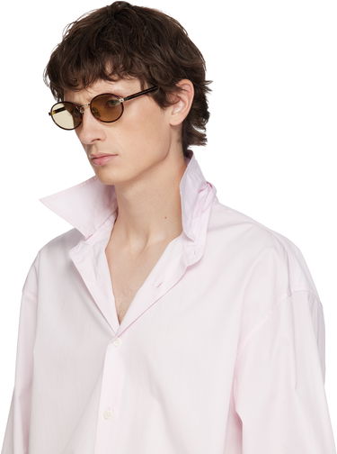 Slnečné okuliare Prada Iconic Metal Plaque Round Tortoiseshell Sunglasses Rôznofarebný | 0PR B56S 21E10R52 8056262504475, 3