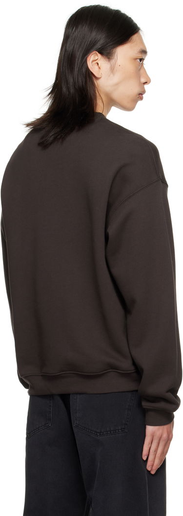 Mikina Lacoste Embroidery Fleece Heritage Sweatshirt Hnedá | SH5888_SKB, 2