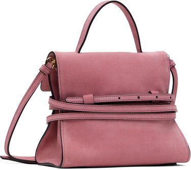 Kabelka Moschino Moschino 'Tie Me' Small Suede Bag Ružová | MC4226PP0MOF0600, 2