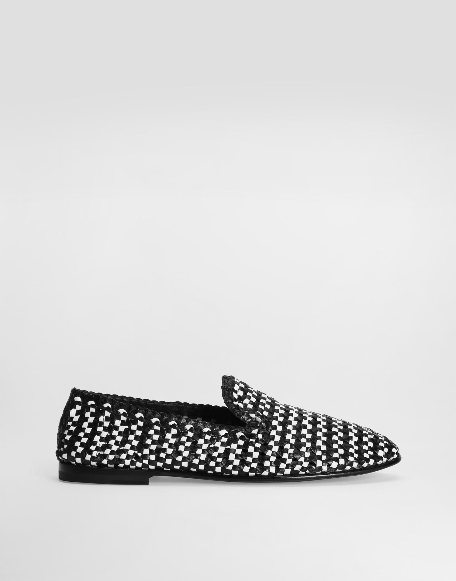 Doplnky Dolce & Gabbana Dolce & Gabbana Woven Leather Loafers Rôznofarebný | A50687A9M518B926, 0