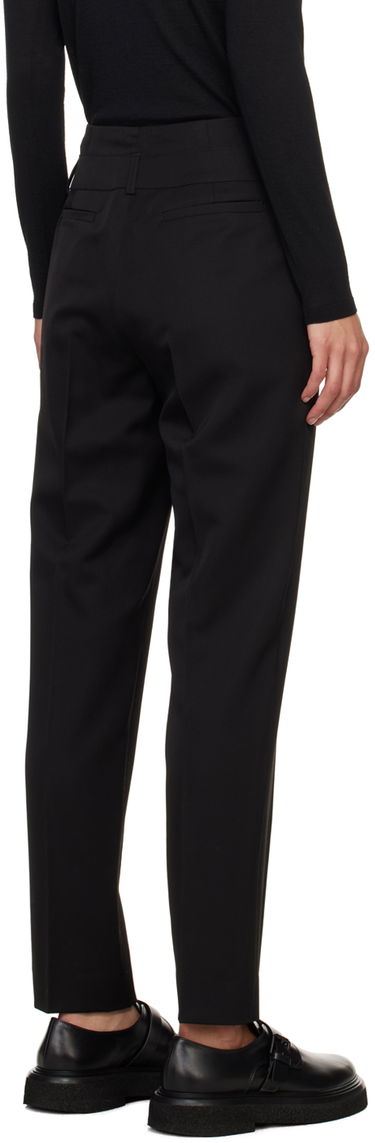 Nohavice Max Mara Black Pleated Dress Trousers Čierna | 2411131151600, 2