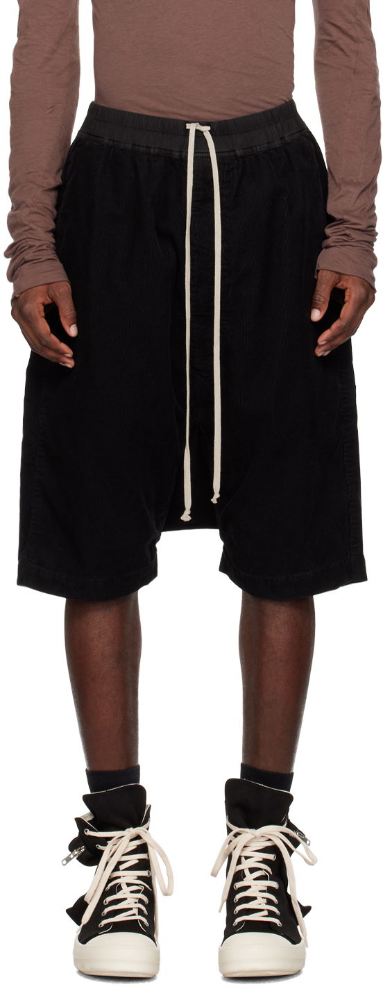 Šortky Rick Owens DRKSHDW Pods Shorts Čierna | DU02C5380 MC, 0