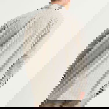 Košeľa NORSE PROJECTS Ole Oversize Poplin Check Shirt Béžová | N40-0851-2064, 3